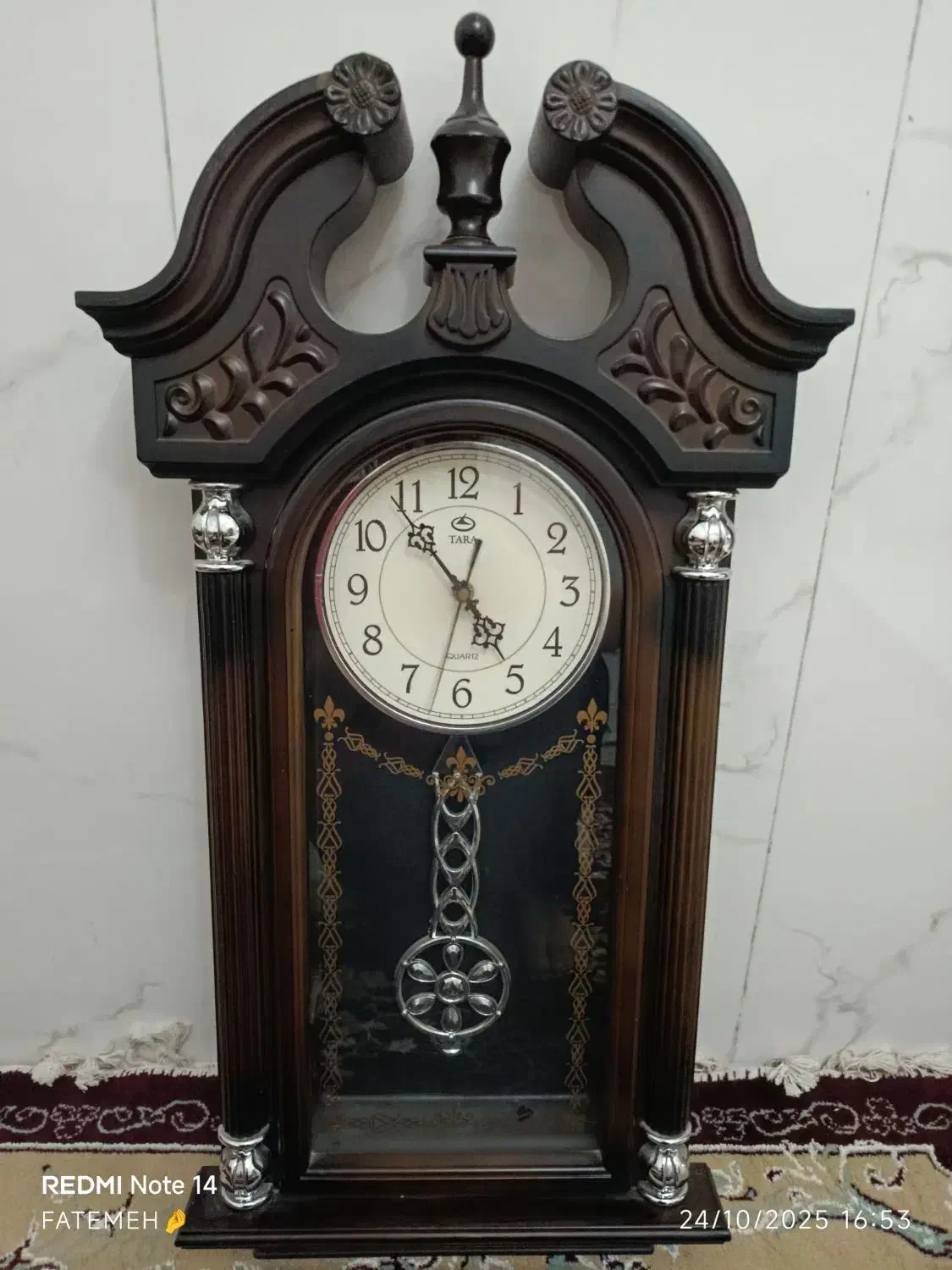 ساعت دیواری|ساعت دیواری و تزئینی|قدس, شهر‌قدس|دیوار