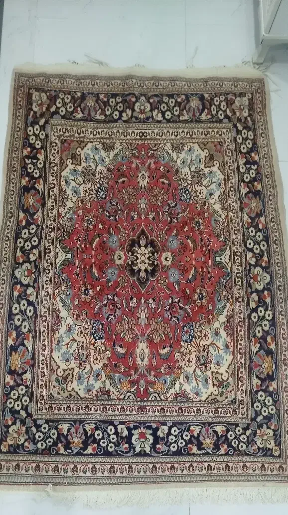 فرش دستبافت ۱.۵متری|فرش|مشکین‌دشت, |دیوار