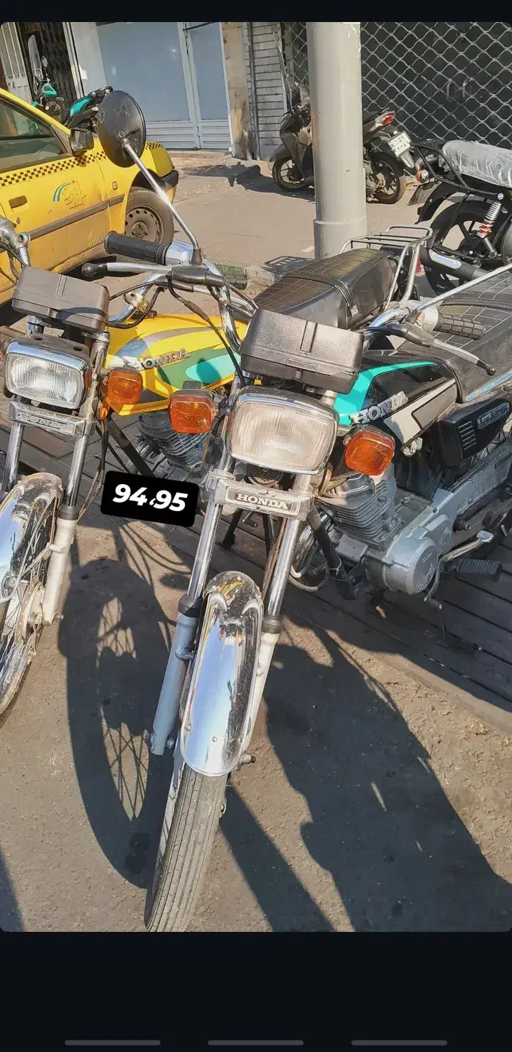هندا۱۲۵ مدل ۹۴|موتورسیکلت|تهران, شکوفه|دیوار