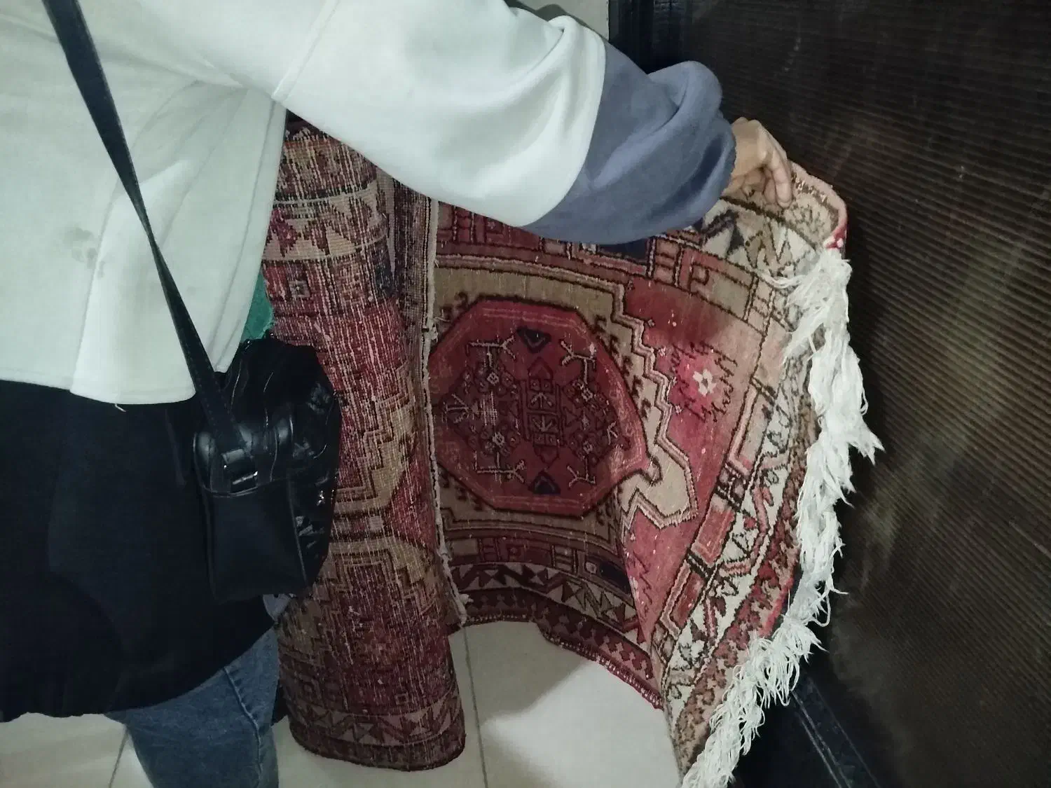 فرش.کارکرده ۲متر دستباف|فرش|اردبیل, |دیوار