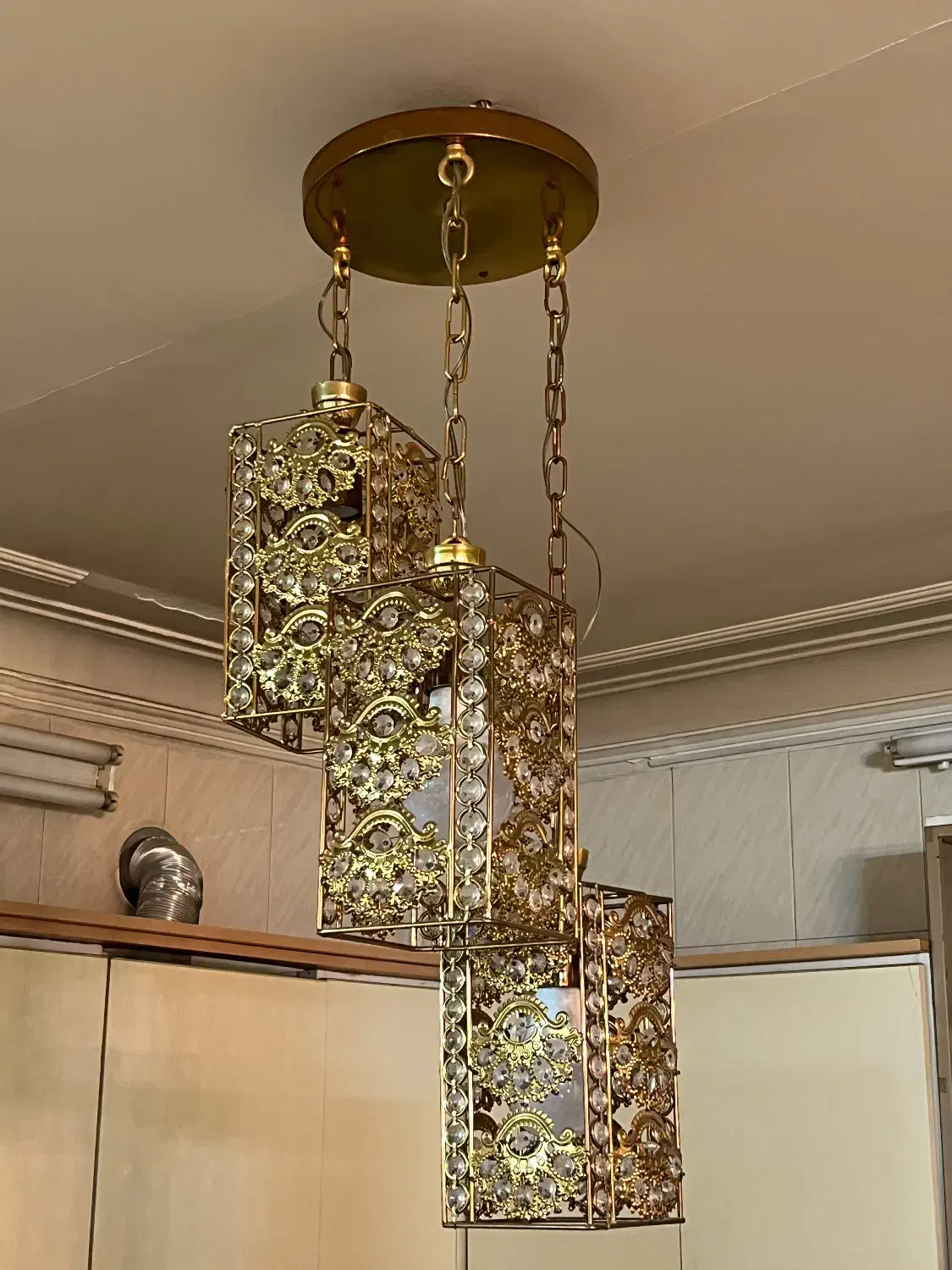 دو مدل لوستر|لوستر و چراغ آویز|قم, صادقی|دیوار