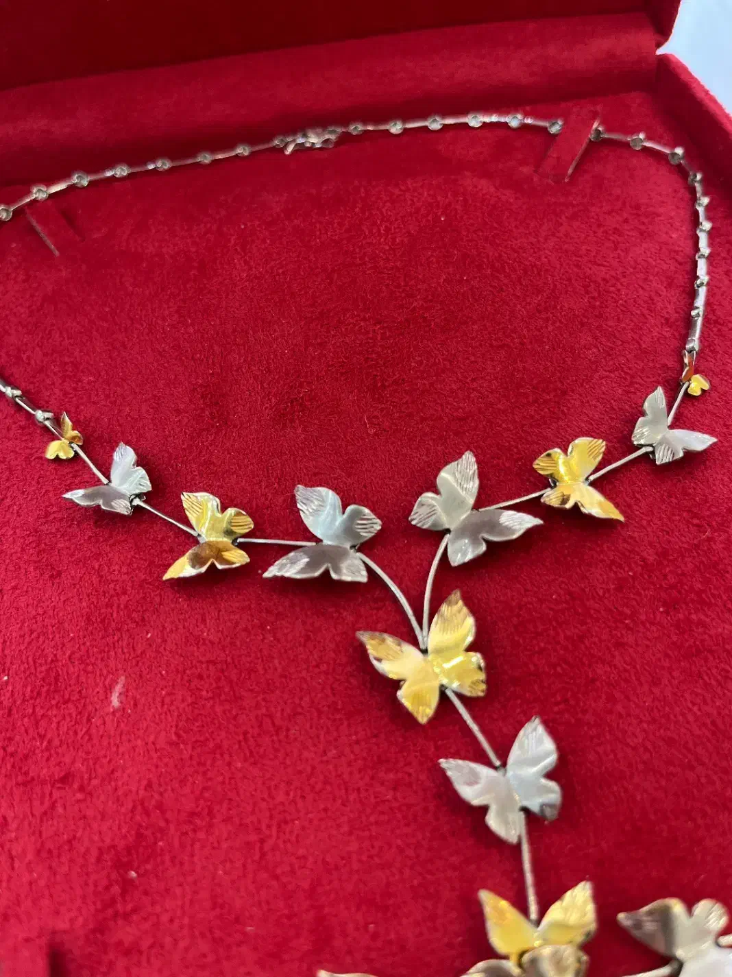 فروش سرویس طلا پروانه ایی|جواهرات|ایلام, |دیوار