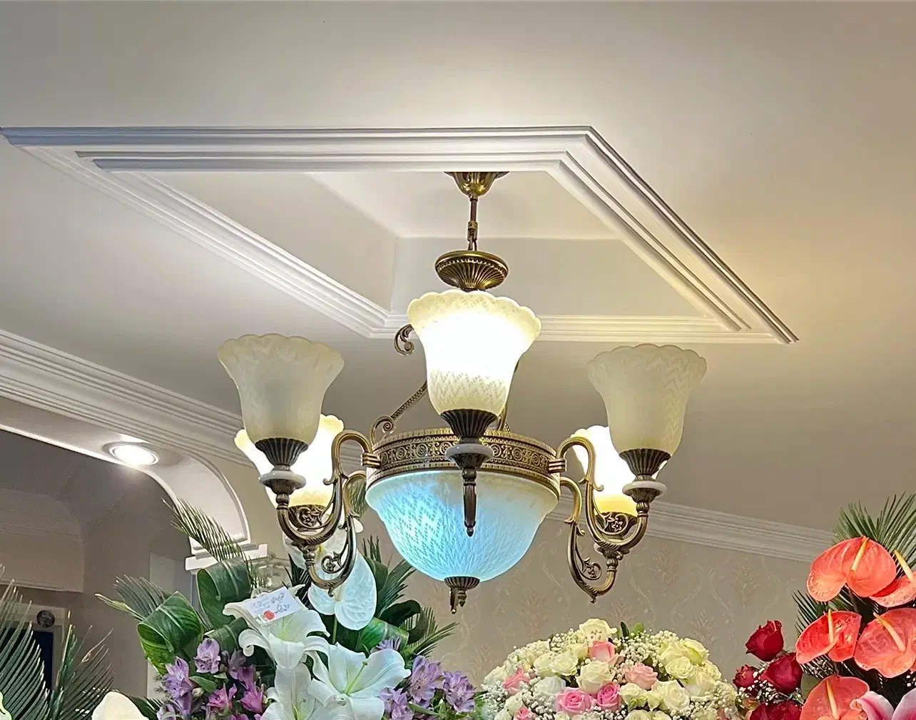 لوستر شیک ۶ شاخه|لوستر و چراغ آویز|تهران, تجریش|دیوار