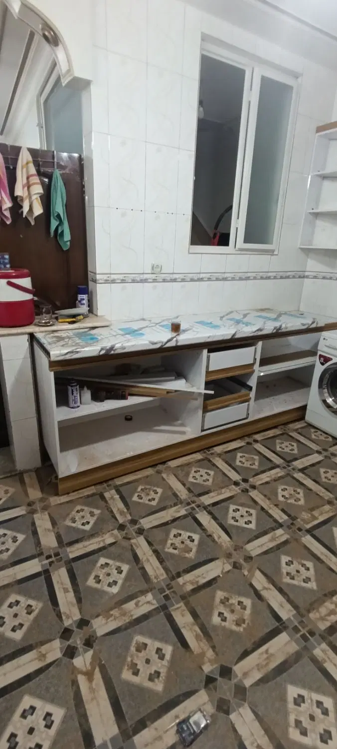 نصب وساخت وتعمیر کابینت خرده کاری واجرا.|خدمات پیشه و مهارت|قم, نیروگاه|دیوار
