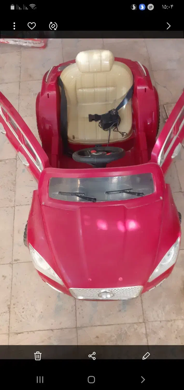 ماشین شارژی دو موتوره|اسباب‌بازی بچه|اراک, |دیوار