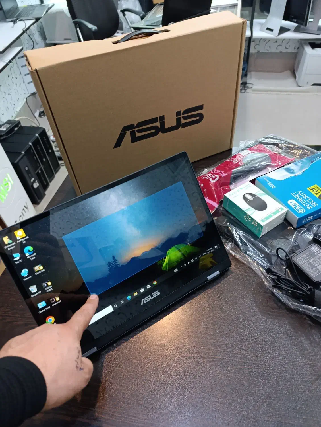 لپتاپ ایسوس مهندسی رم16 zenbook تاچ قلم نوری|رایانه همراه|شهرکرد, |دیوار