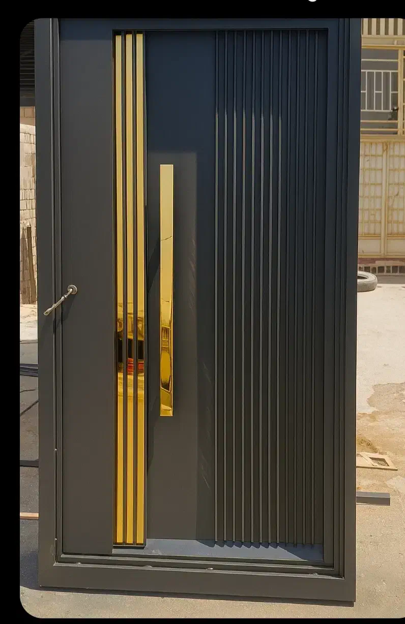 درب حیاطی، ورودی،فلزی، آهنگری آبیار|مصالح و تجهیزات ساختمان|یزد, |دیوار