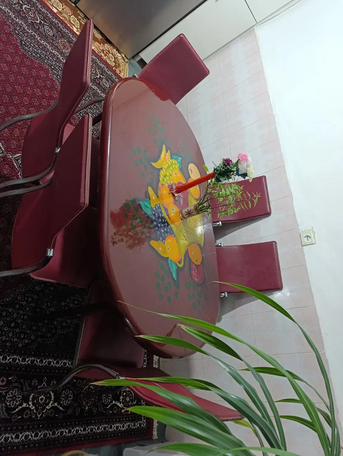 میز غذاخوری|میز و صندلی غذاخوری|کشاورز, |دیوار