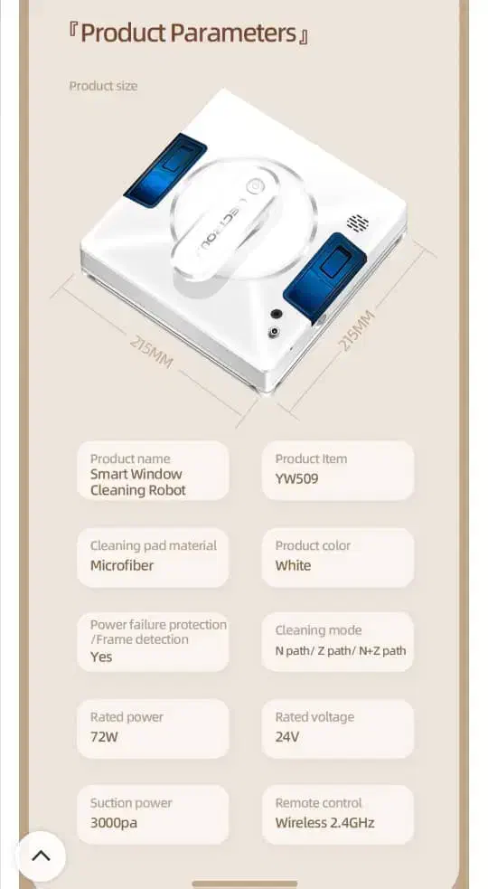 ربات شیشه شوی تمام اتوماتیک لیکتروکس|جاروبرقی، جارو شارژی، بخارشو|تبریز, |دیوار