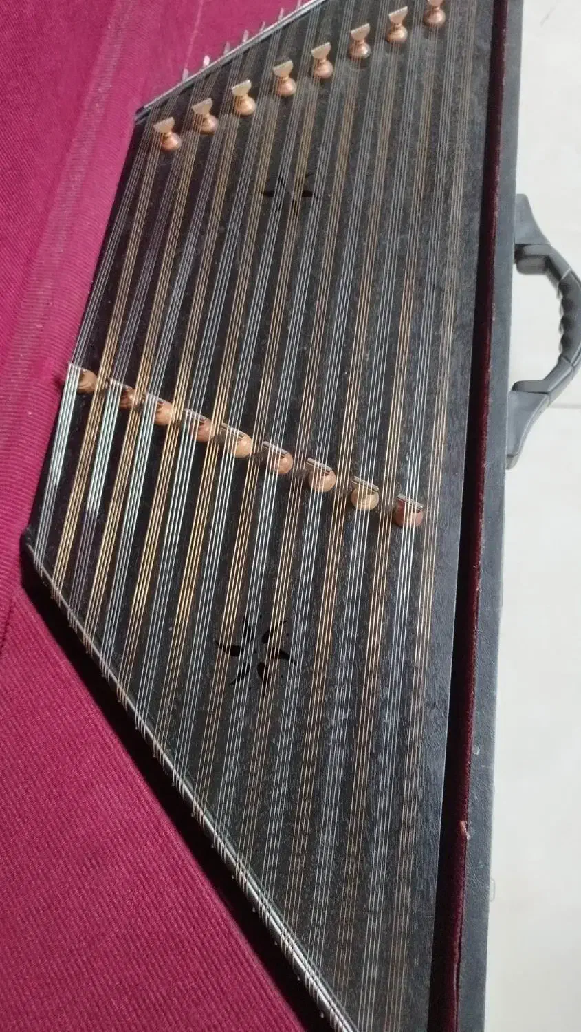 سنتور سل کوک 9خرک چوب گردو تیره|سازهای سنتی|اصفهان, قائمیه|دیوار