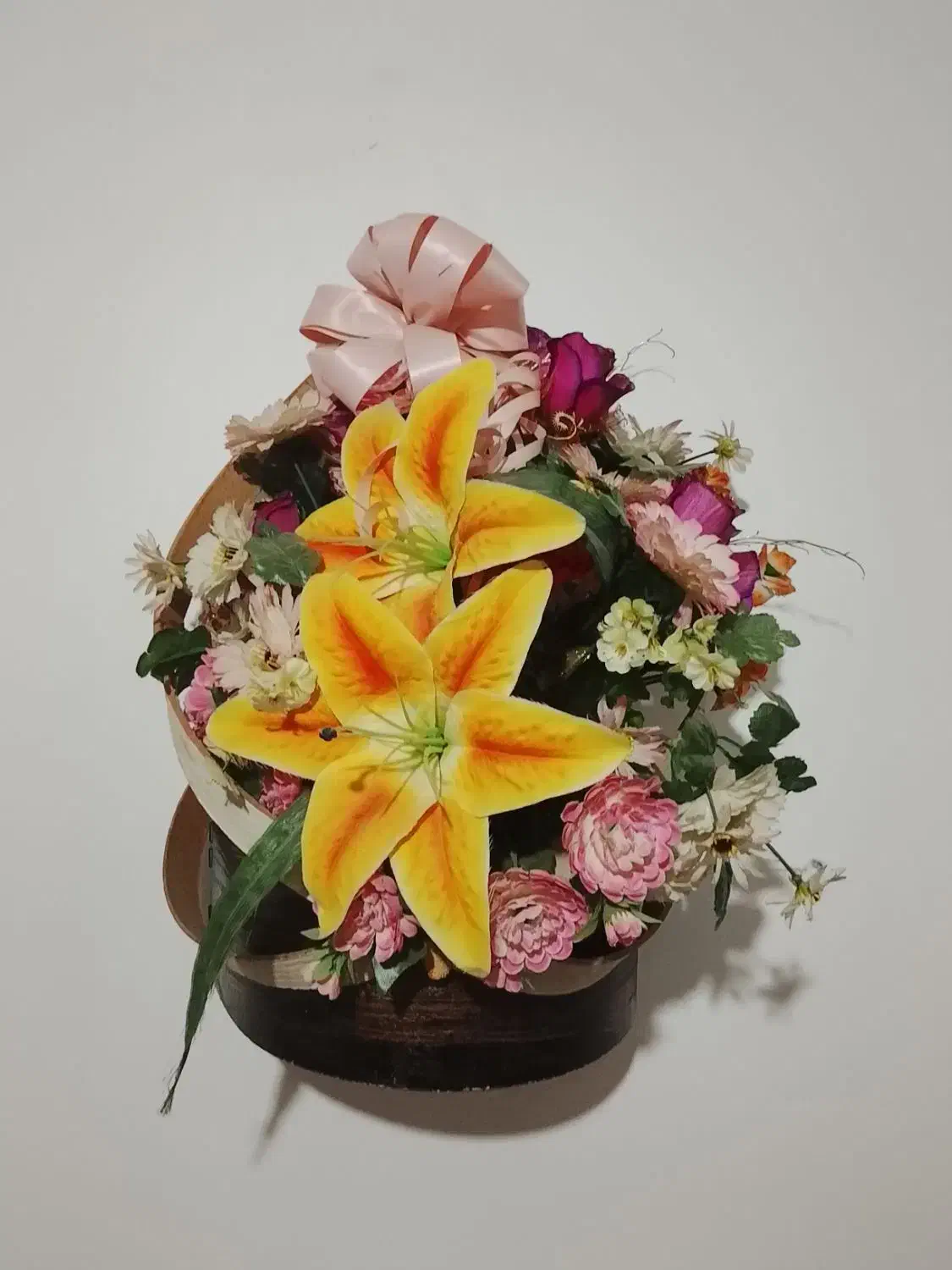 گل مصنوعی|گل مصنوعی|قم, قلعه کامکار|دیوار