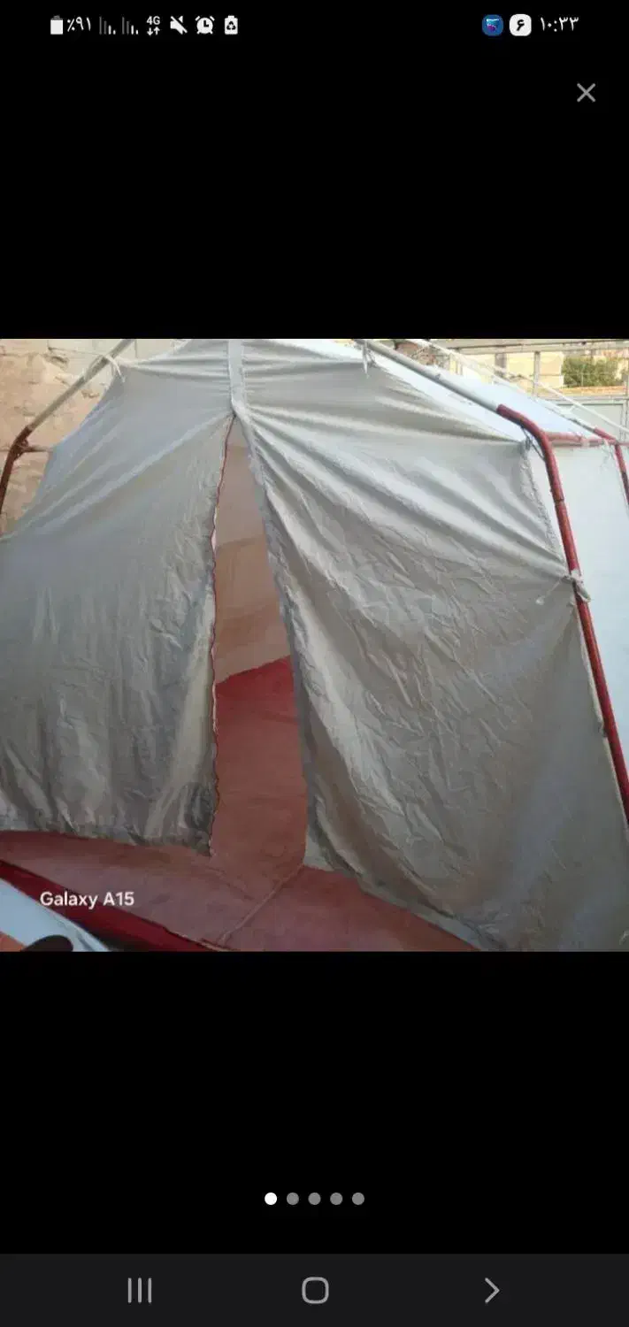 چادر ۱۲ نفره تمیز|کوهنوردی و کمپینگ|شادگان, |دیوار