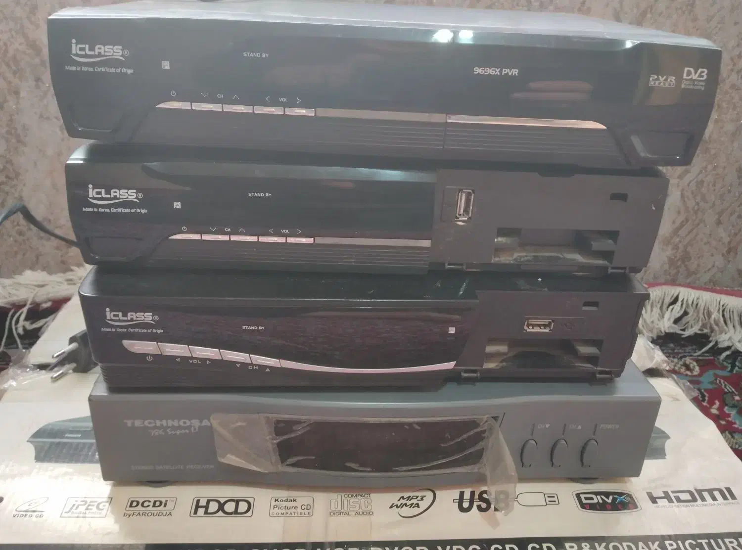 گیرنده دیجیتال|پخش‌کننده DVD و ویدیو|تهران, آهنگران (سراسیاب دولاب)|دیوار