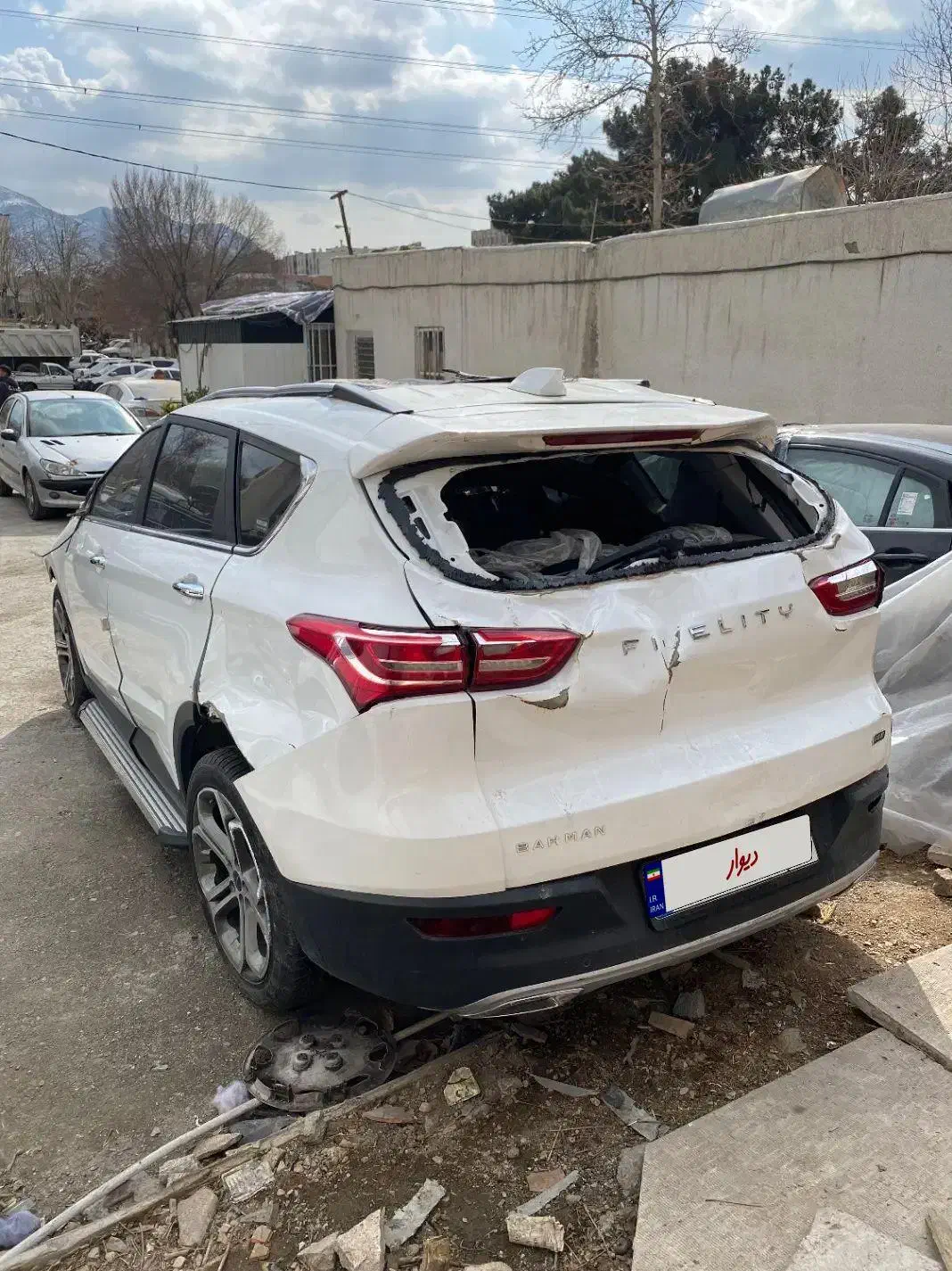 فیدلیتی پرایم ۷نفره مدل ۱۴۰۲ تصادفی|خودرو سواری و وانت|تهران, حکیمیه|دیوار