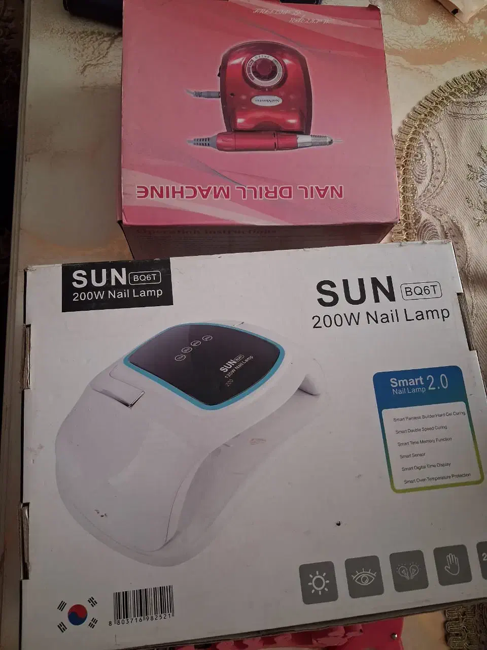 پک کامل دستگاه یووی وسایل کاشت ناخن درحدنو|آرایشی، بهداشتی، درمانی|تبریز, |دیوار