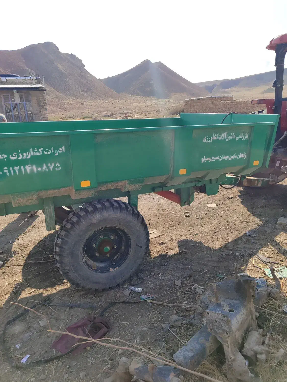 تریلی تراکتور شرکتی|خودرو سنگین|زنجان, |دیوار