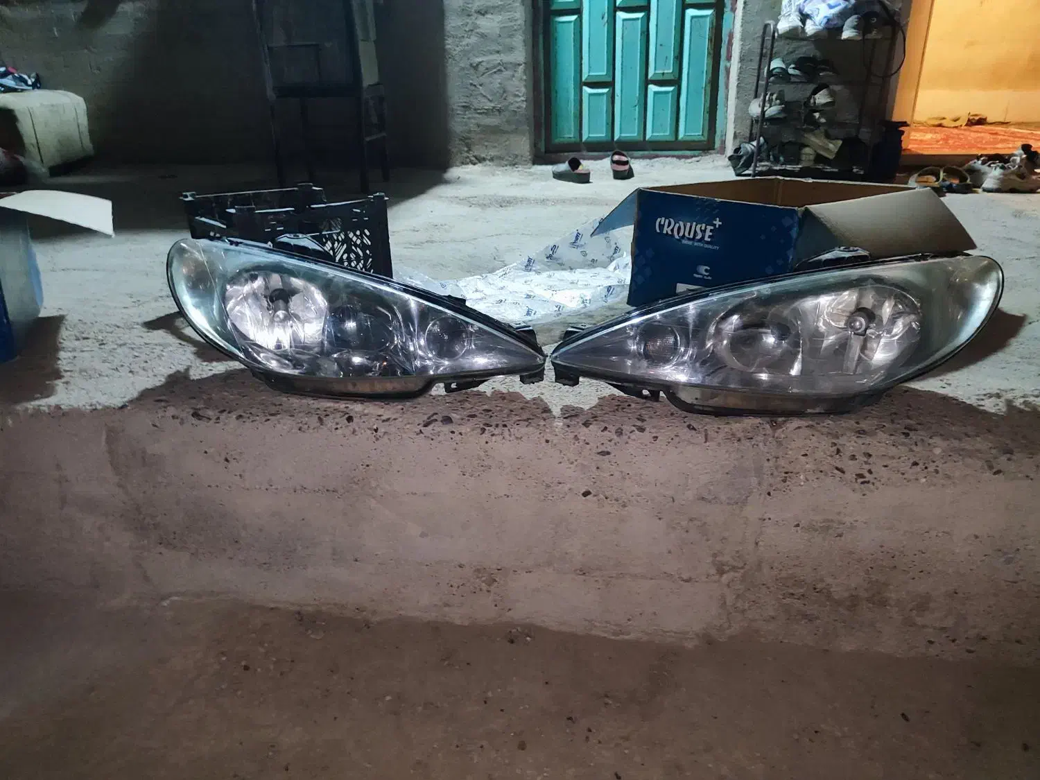 چراغ جلو 206|قطعات یدکی و لوازم جانبی|فسا, |دیوار