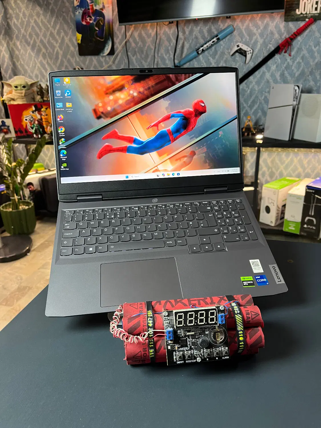 لپ تاپ اوپن باکس با گرافیک ۶ loq لنوو باکارتن|رایانه همراه|اهواز, نادری|دیوار