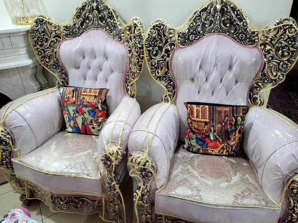 مبلمان هفت نفره سلطنتی|مبلمان خانگی و میز عسلی|تهران, منیریه|دیوار