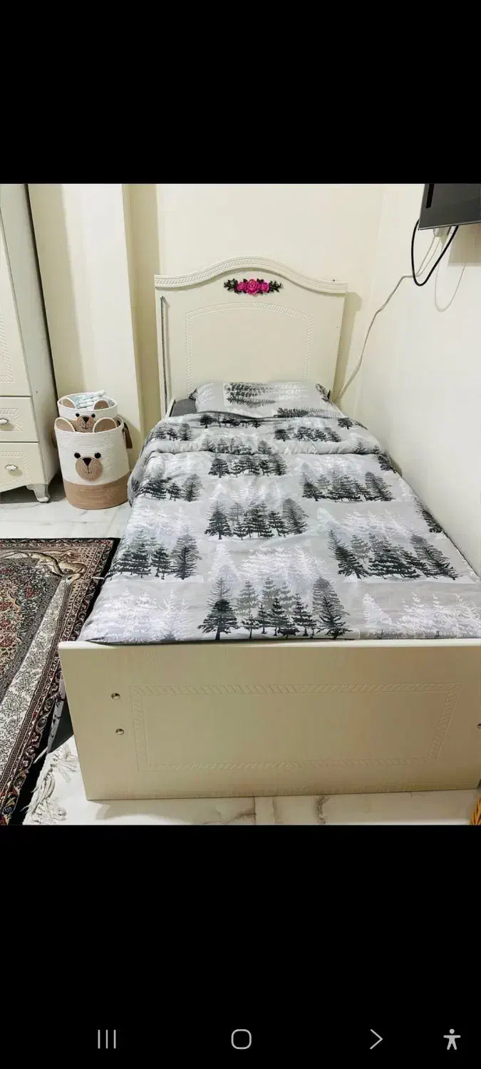 تخت و کمد بچه و نوجوان|تخت و سرویس خواب|پرند, فاز ۲|دیوار