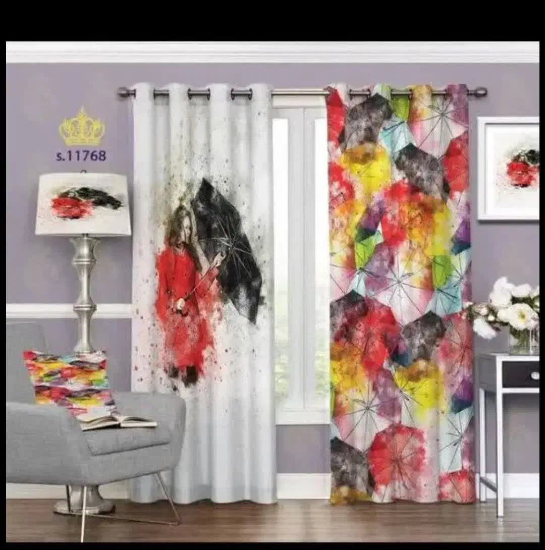 پرده کالیفرنیا طرح چتر|پرده، رانر، رومیزی|بوشهر, |دیوار