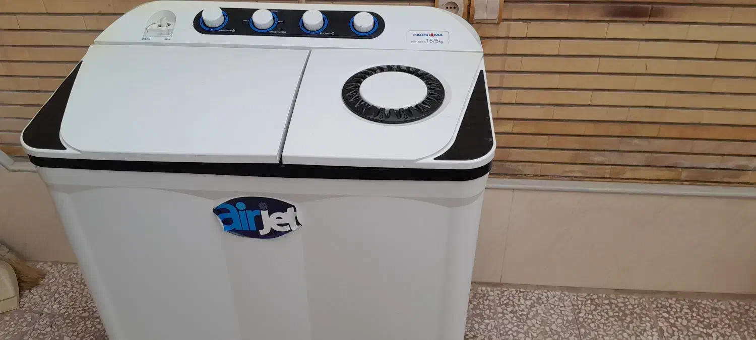 فروش لباسشویی دوقلو زیر قیمت|ماشین لباسشویی و خشککن لباس|کاشان, شاهد|دیوار