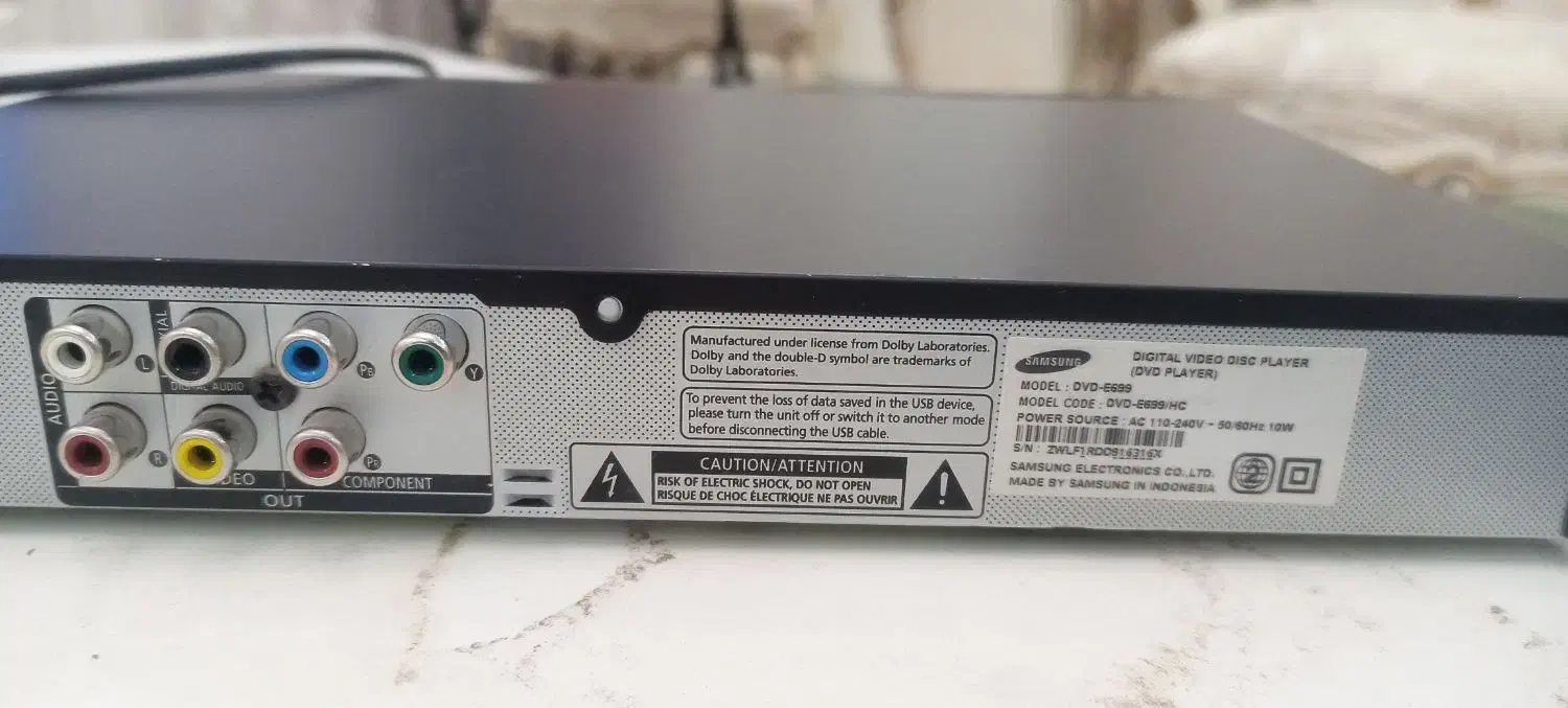 دی وی دی سامسونگ|پخش‌کننده DVD و ویدیو|مشکین‌دشت, |دیوار