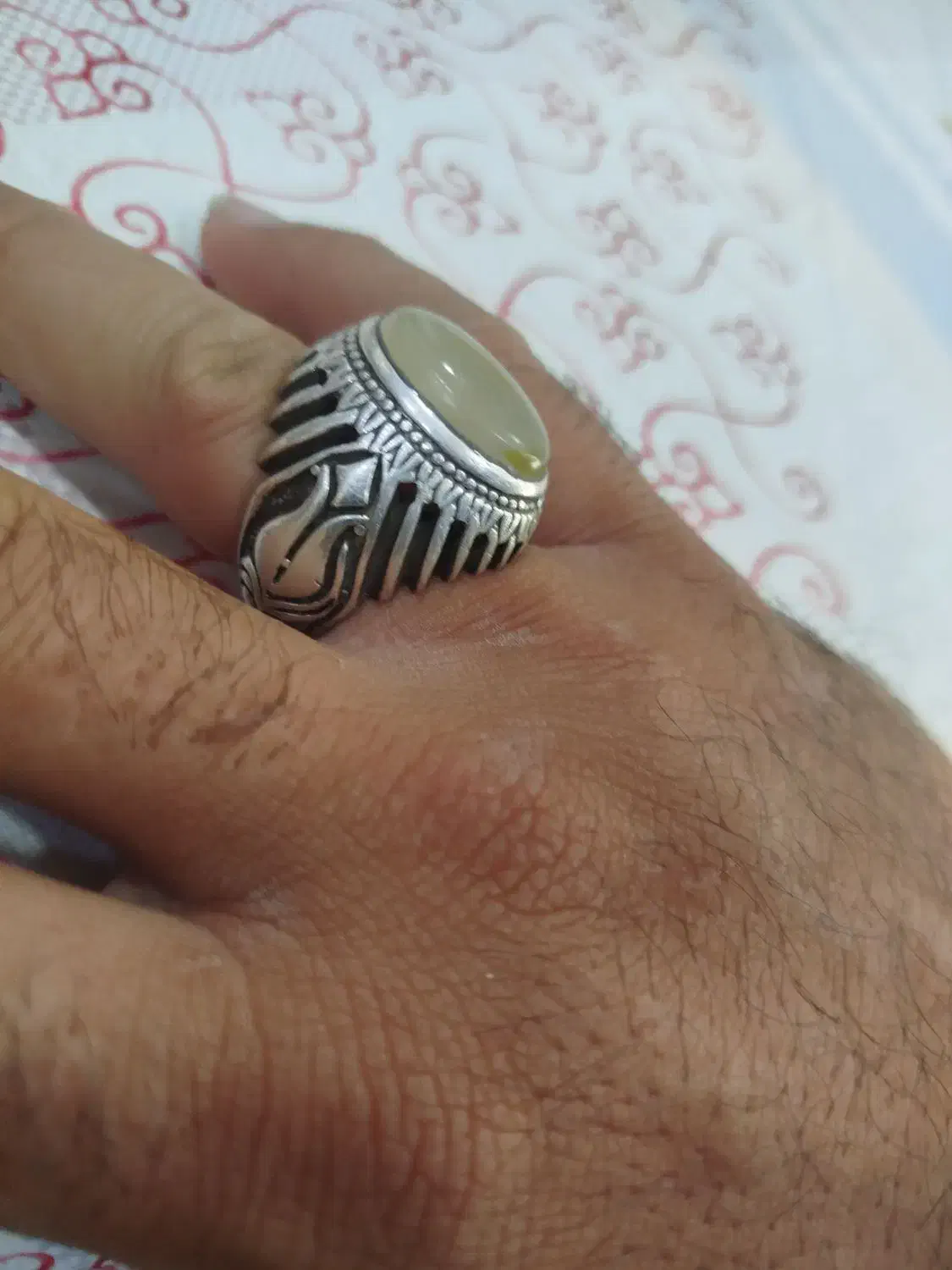 انگشتر نقره|جواهرات|بم, |دیوار