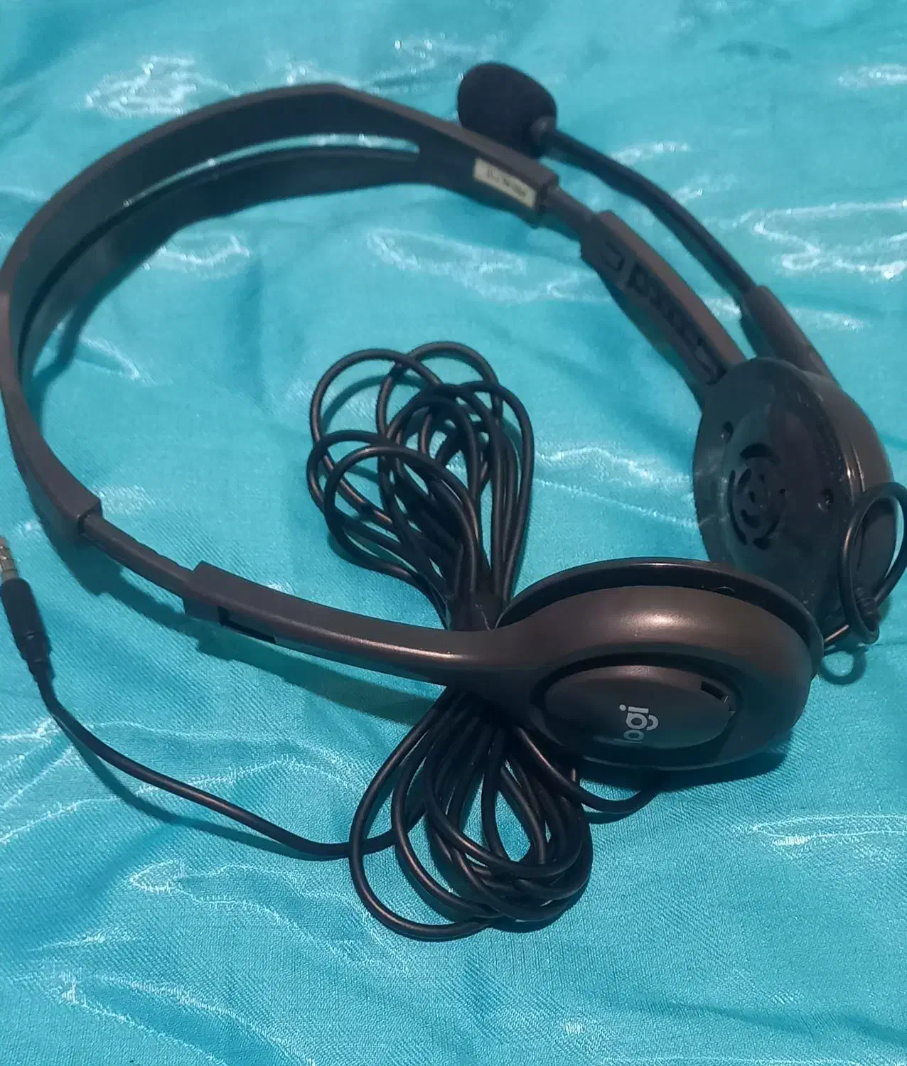 میکروفن یقه ای بهمراه هدفون درحد نو  کاملا سالم|آلات موسیقی|رشت, دیانتی|دیوار