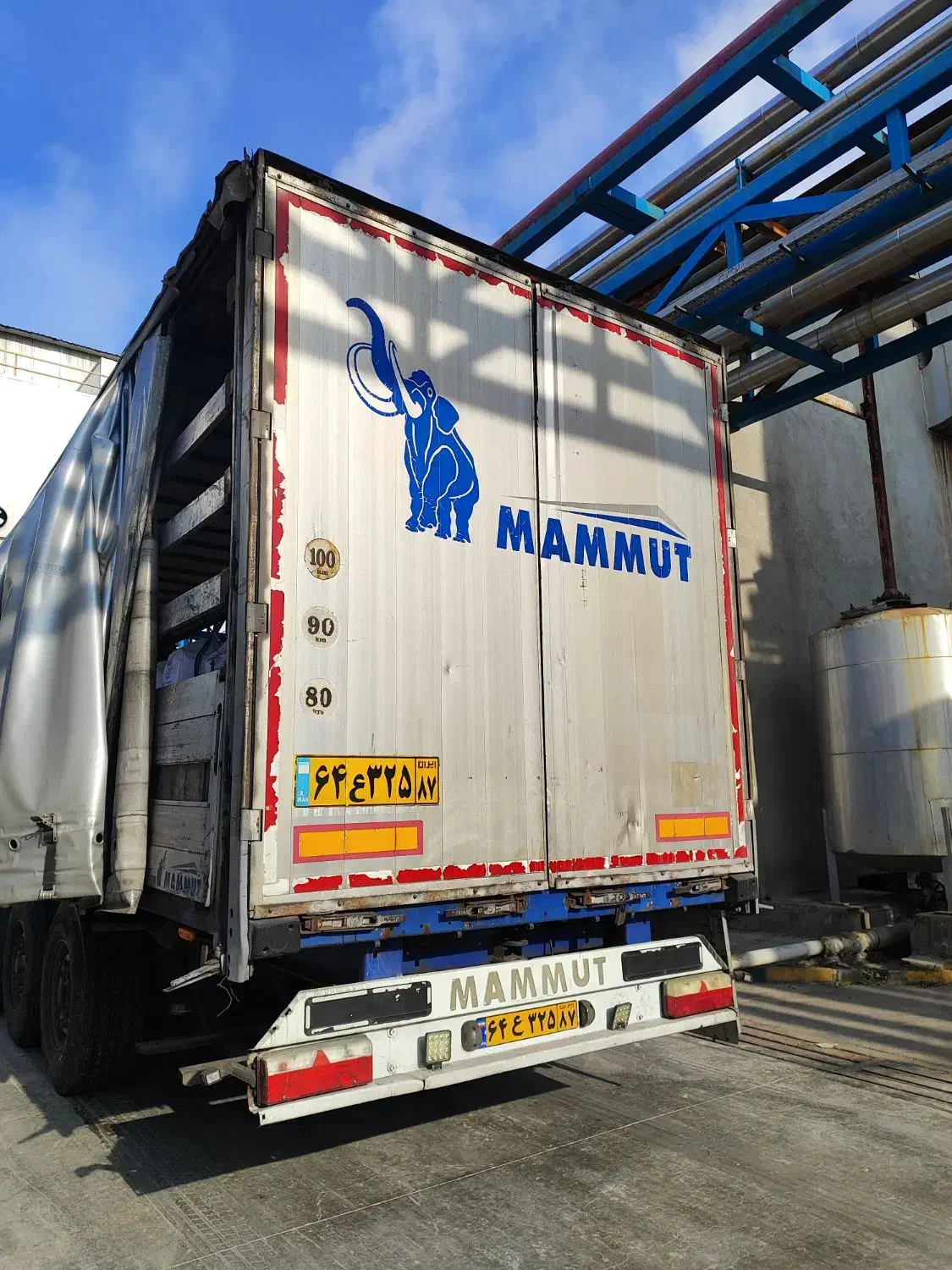 ترانزیت چادری سه محور|قطعات یدکی و لوازم جانبی|اسلام‌شهر, شاطره|دیوار