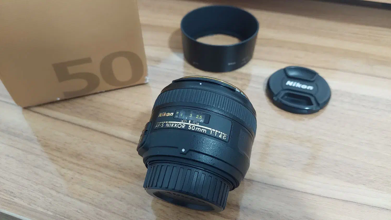 لنز نیکون فیکس ۵۰|دوربین عکاسی و فیلم‌برداری|زنجان, |دیوار