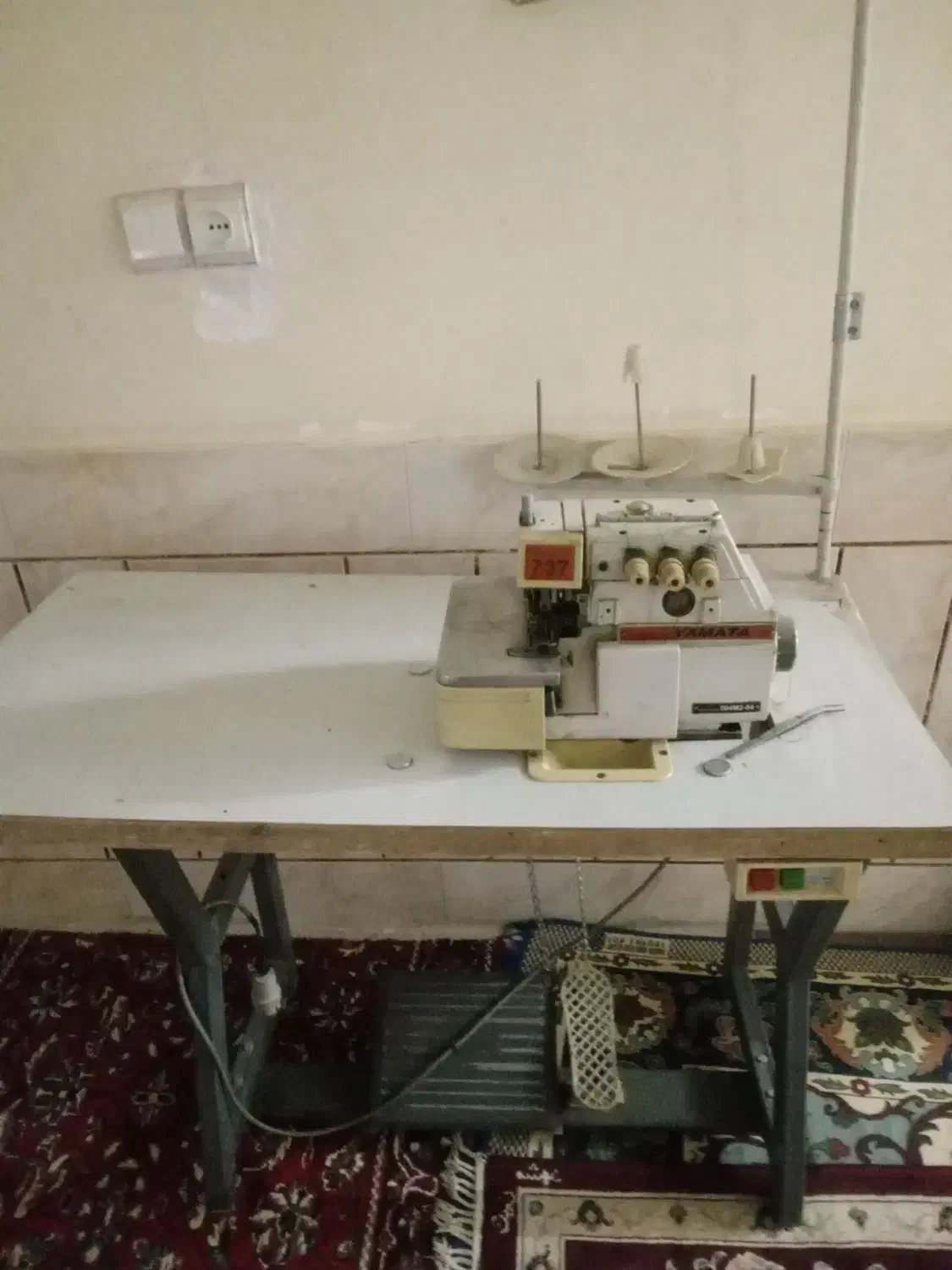 زیگزال|چرخ خیاطی و ریسندگی|شاهین‌شهر, گزبرخوار|دیوار