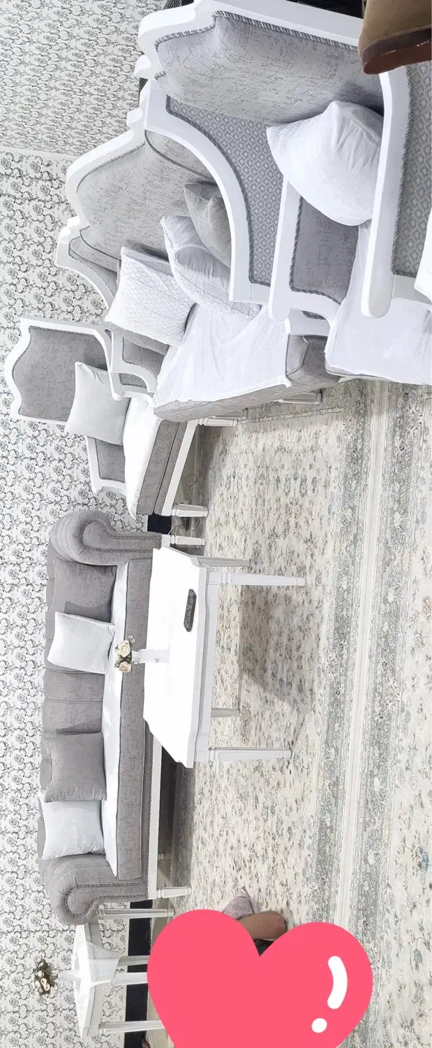 مبل فرانسوی|مبلمان خانگی و میز عسلی|سیرجان, |دیوار