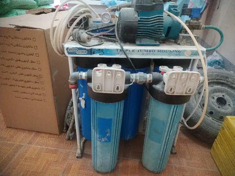 تسویه صنعتی چاه آب|آب‌سردکن و تصفیه آب|رامهرمز, |دیوار