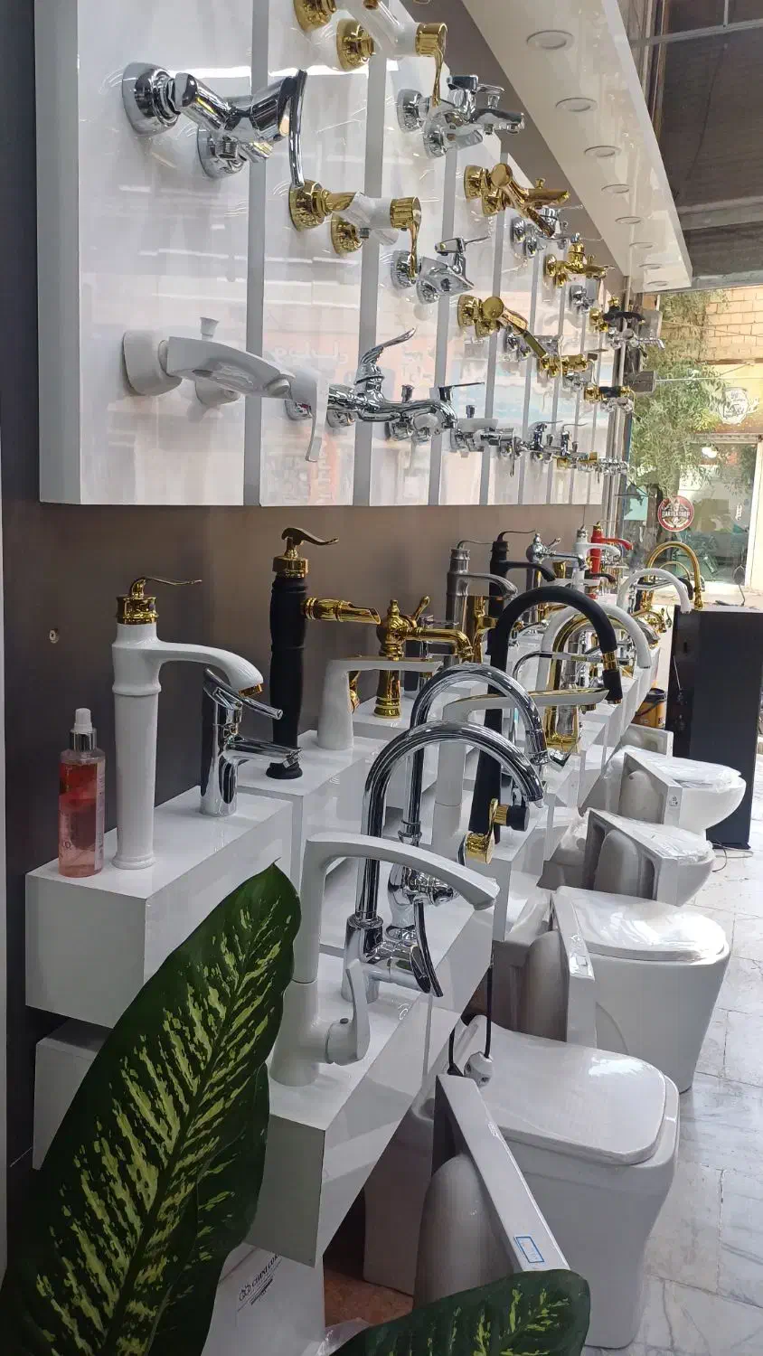 شیر دوش ظرفشویی هودسینک‌گاز ابزار روشویی‌چسب|مصالح و تجهیزات ساختمان|چهارباغ, |دیوار