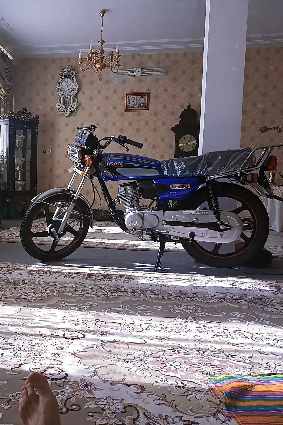 موتور ۱۲۵ احسان صفر|موتورسیکلت|خرم‌آباد, |دیوار