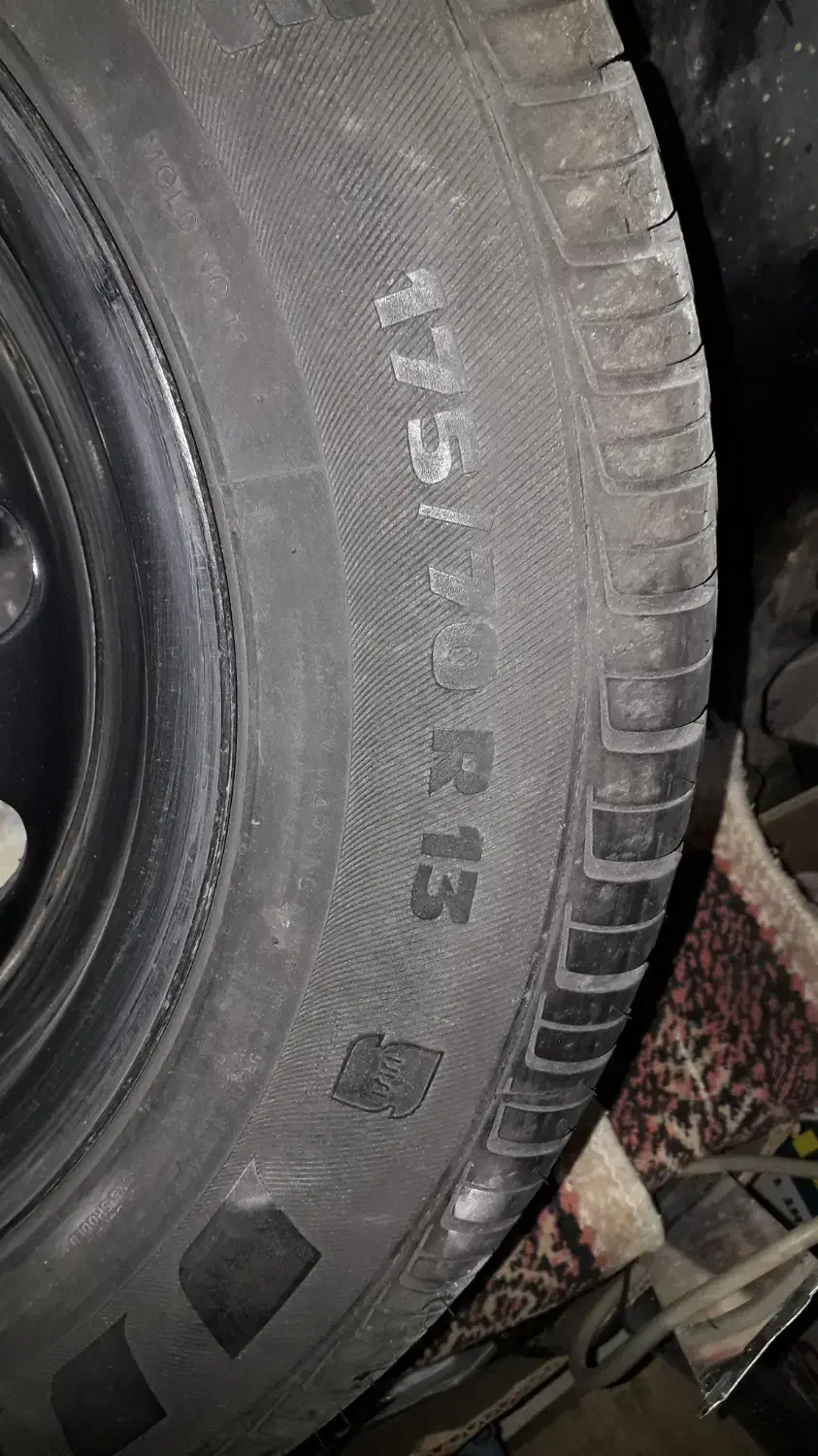 رینگ و لاستیک نو ۱۳R70 مناسب تیبا|قطعات یدکی و لوازم جانبی|پردیس, فاز ۲|دیوار