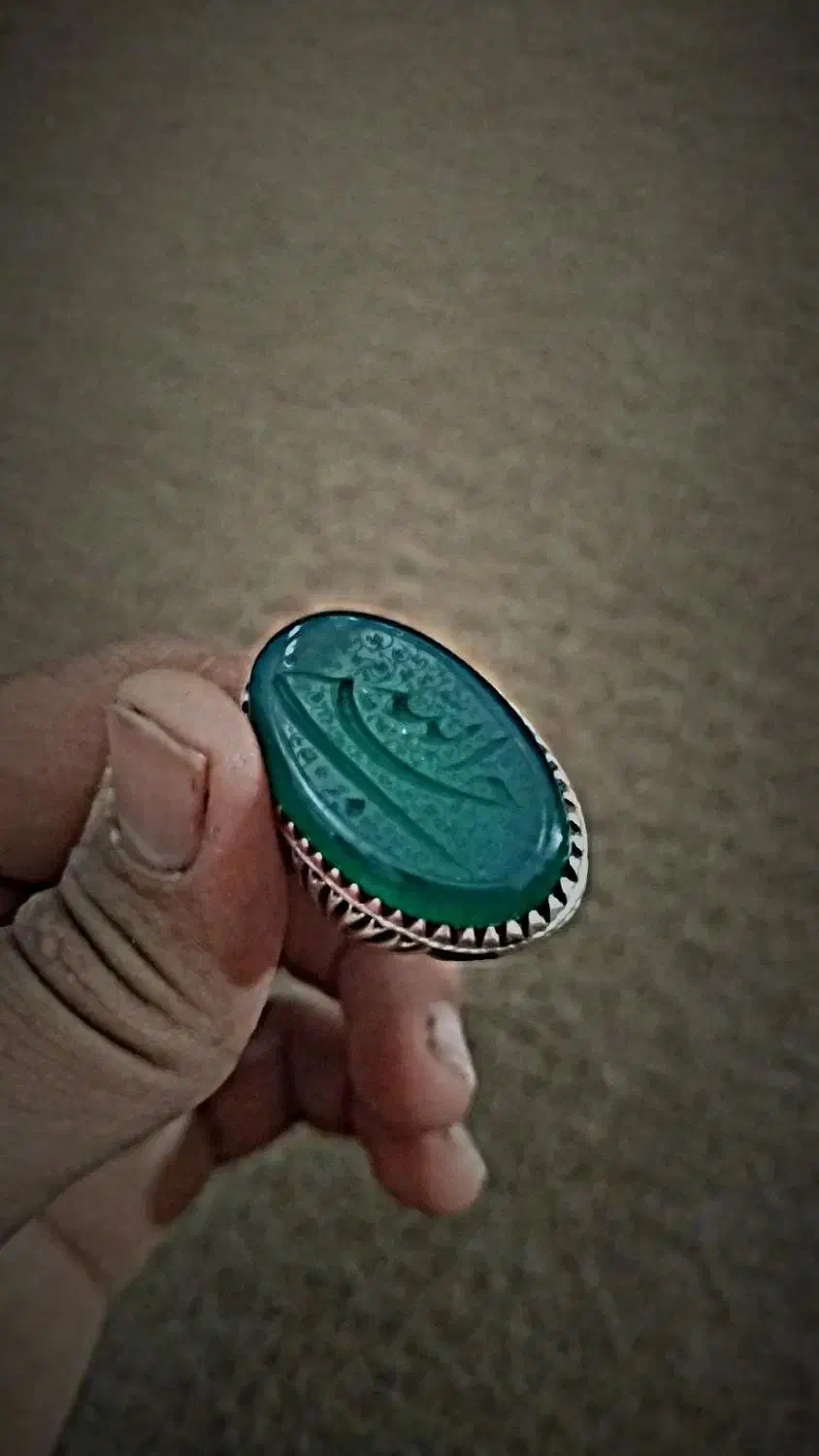 انگشتر دوقاب شیرازی|کلکسیون اشیاء عتیقه|نی‌ریز, |دیوار