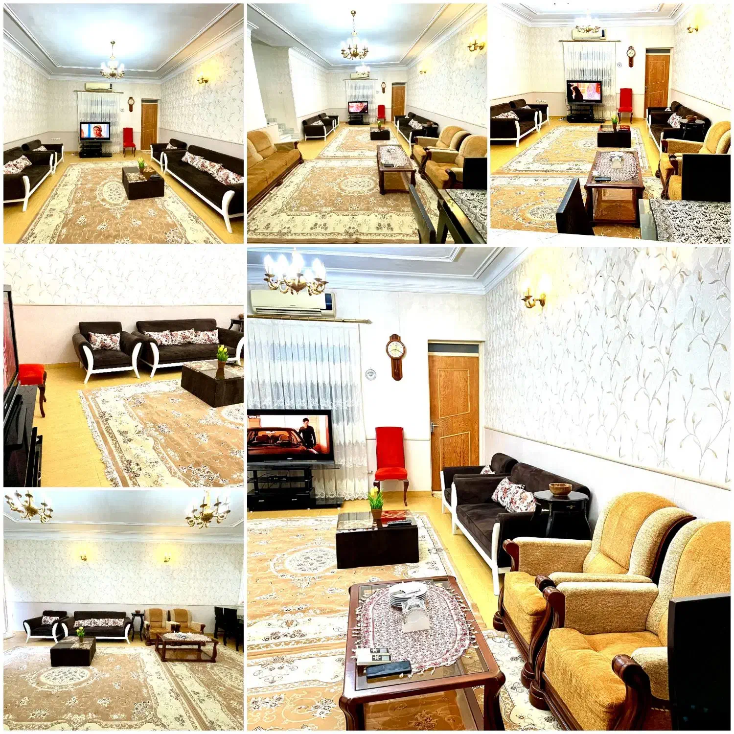 خانه دربست در رشت با تمام امکانات و امنیت کامل|اجارهٔ کوتاهمدت ویلا و باغ|رشت, آب و برق|دیوار