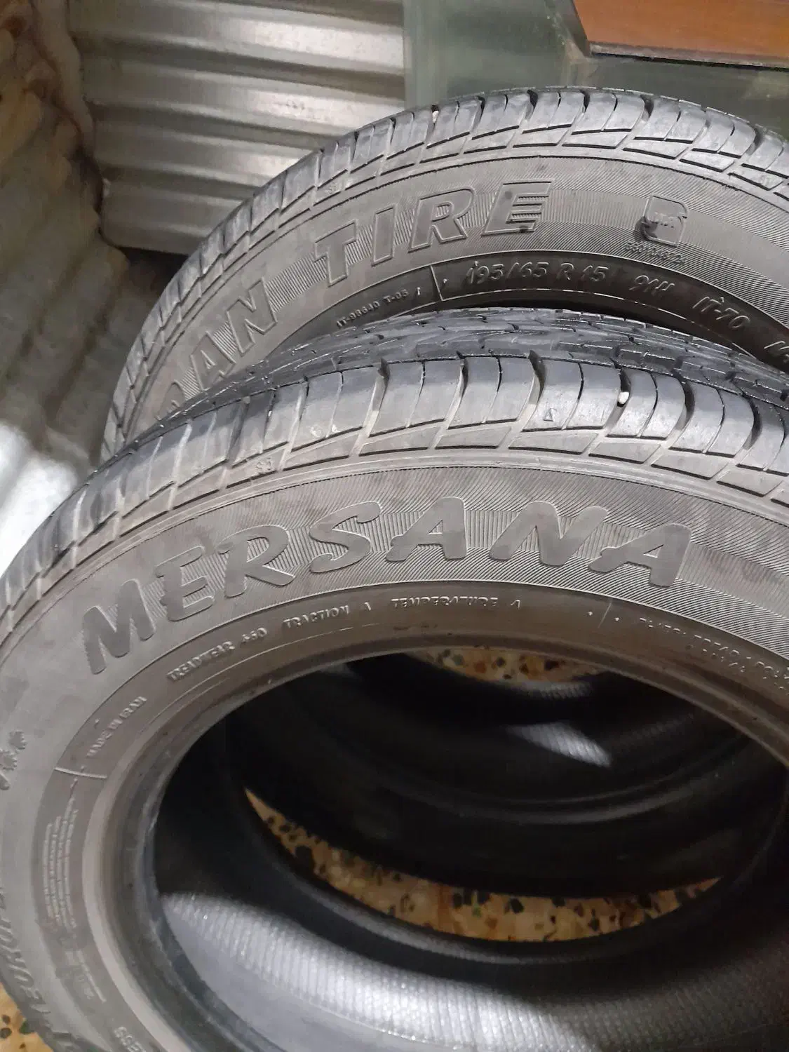 لاستیک سمند ۱۹۵/۱۵|قطعات یدکی و لوازم جانبی|امیدیه, |دیوار