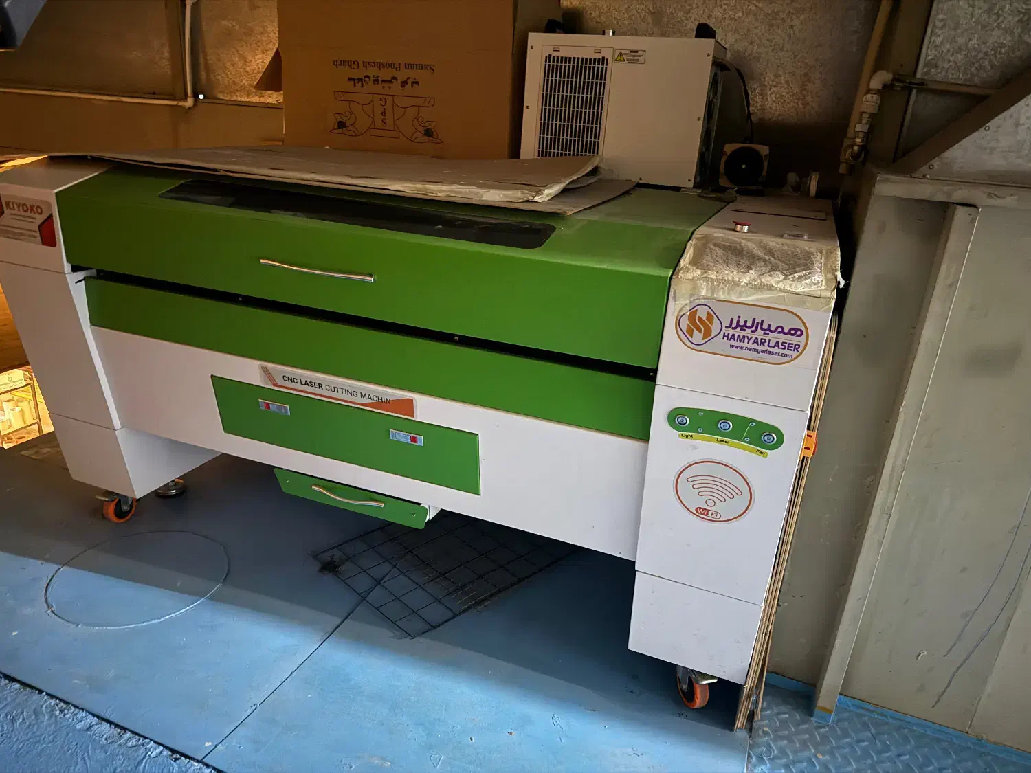 فروش فوری دستگاه لیزر غیر فلزات در حد نو|ماشین‌آلات صنعتی|شهریار, شهرک مصطفی خمینی|دیوار