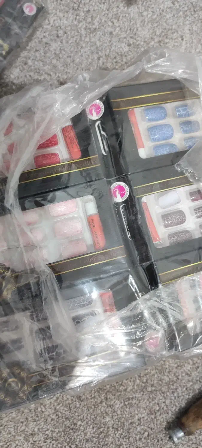 ناخن مصنوعی 65 بسته باچسب مخصوص|حراج|بهارستان, |دیوار