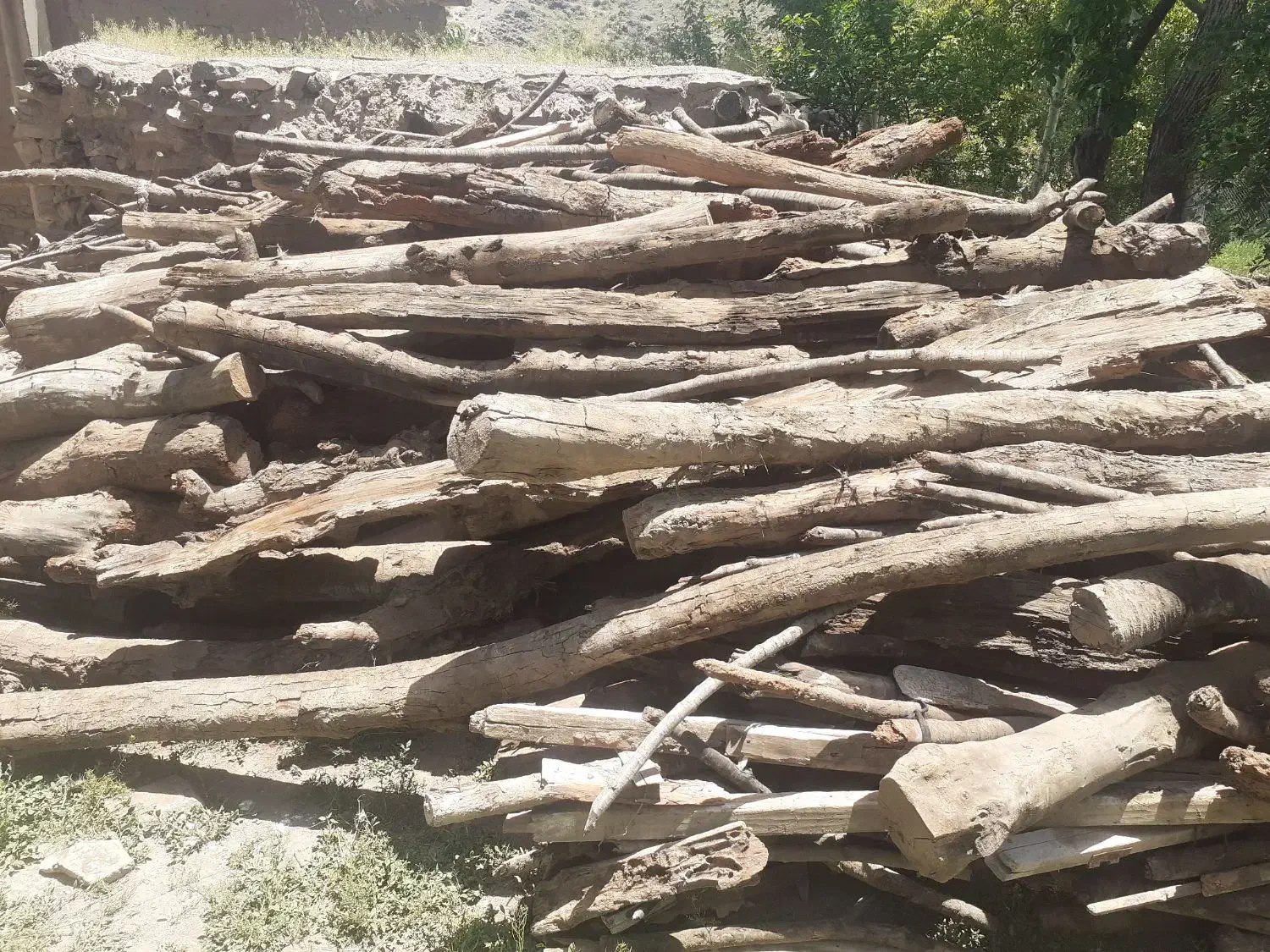 فروش چوب خشک ضایعات|عمدهفروشی|دوتپه, |دیوار