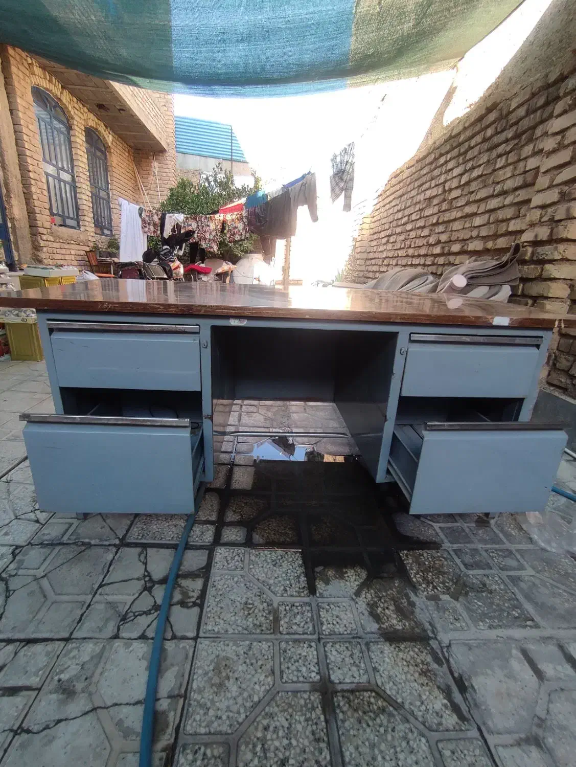 میزفلزی ابعاد180/80|میز تحریر و کامپیوتر|شیراز, مسلم|دیوار