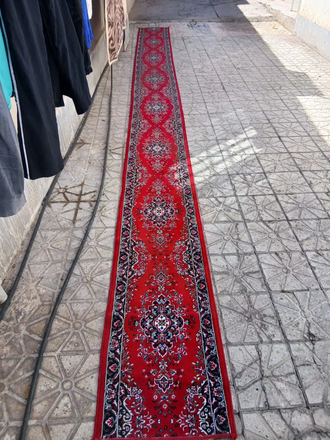 فرش کناره 7 متر در 60 سانت،کاملاسالم ،تخفیف جزئی|فرش|دماوند, گیلاوند|دیوار