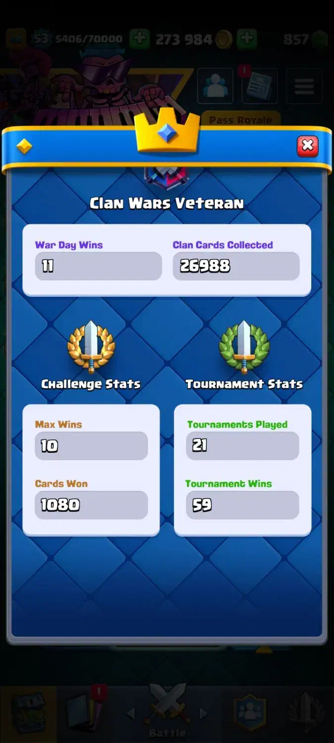 کلش رویال لول ۵۳|کنسول، بازی ویدئویی و آنلاین|همدان, |دیوار