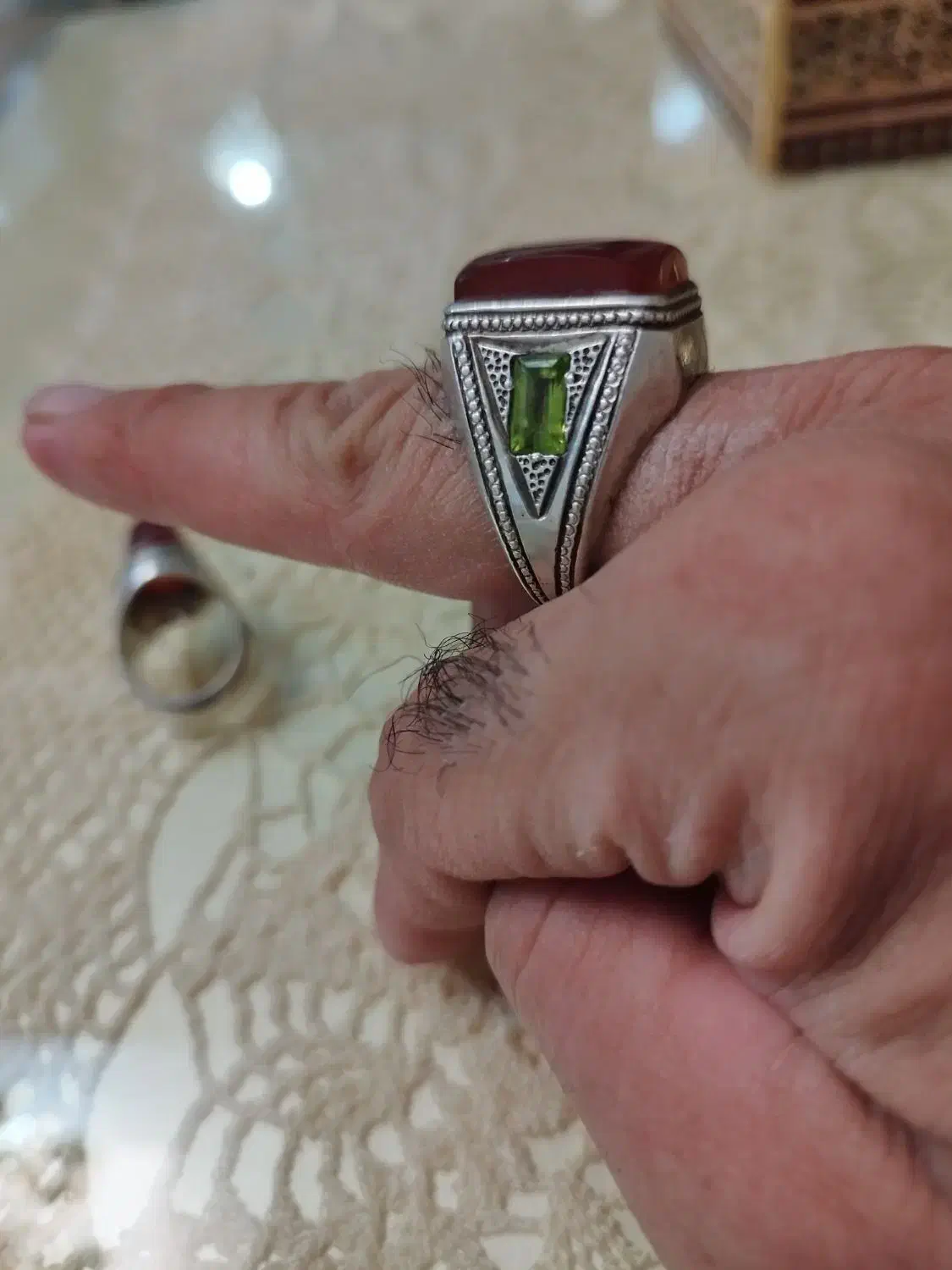 فروش انگشتر ناب هر دو باهم 15تومن|جواهرات|قزوین, |دیوار