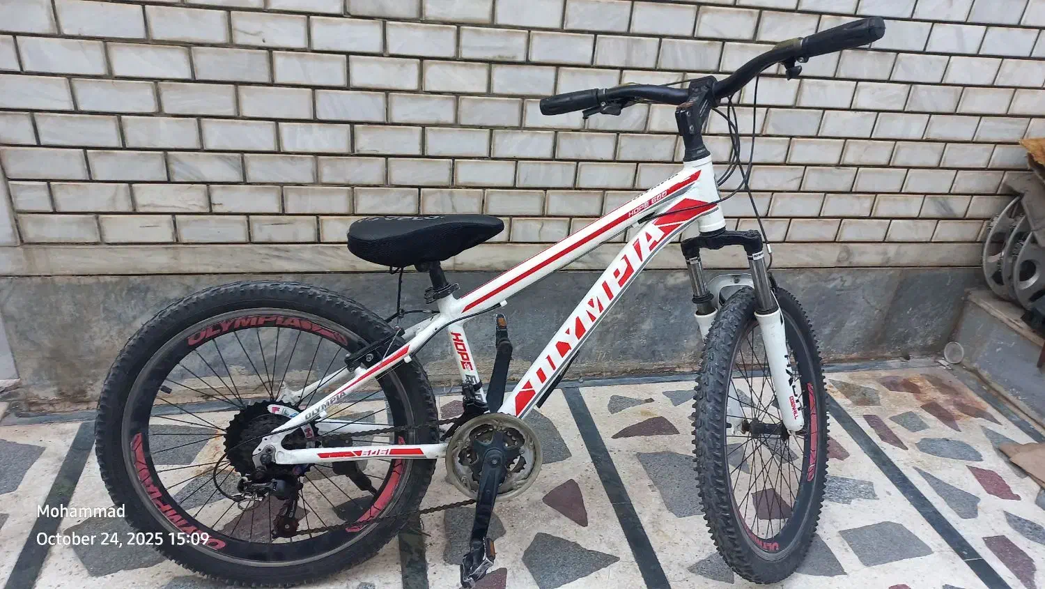 دوچرخه olympia سایز ۲۴|دوچرخه، اسکیت، اسکوتر|دزفول, |دیوار
