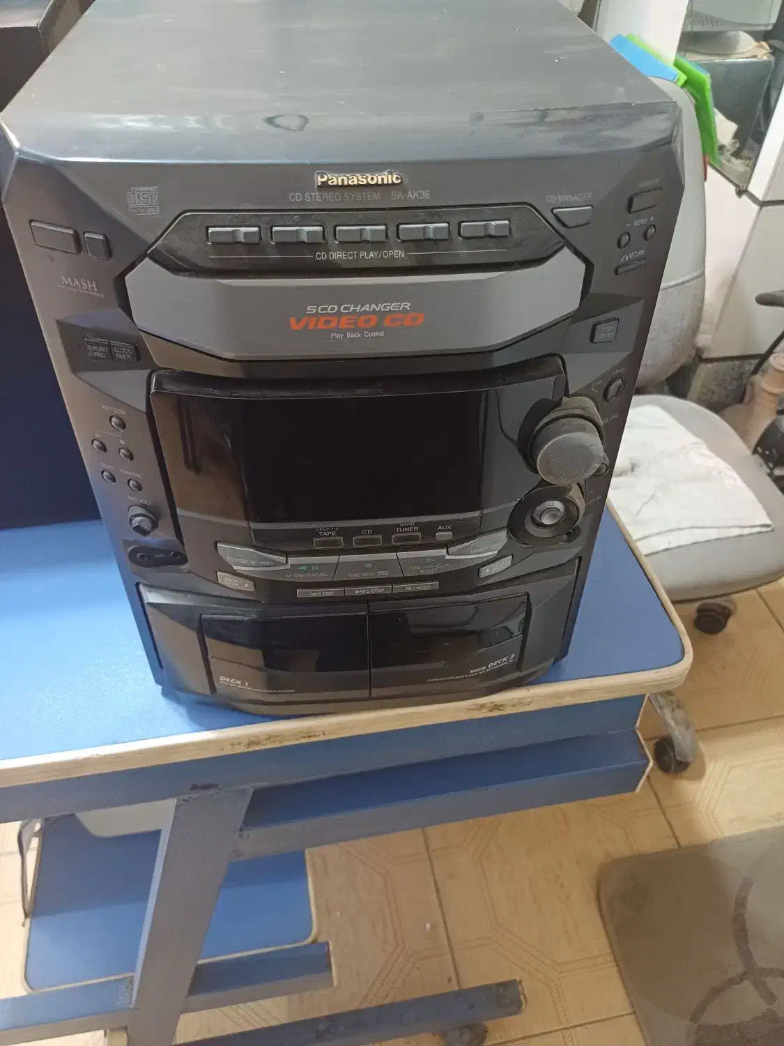 ضبط پاناسونیک سونیک اصل ژاپن در حد نو|سیستم صوتی خانگی|همدان, |دیوار