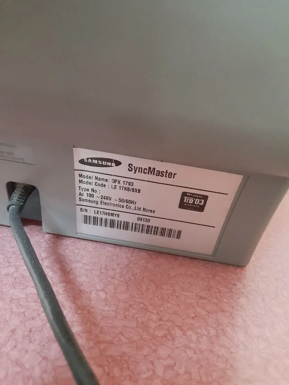 مانیتور سامسونگ اصل کره|رایانه رومیزی|تهران, شهرک ولیعصر شمالی|دیوار